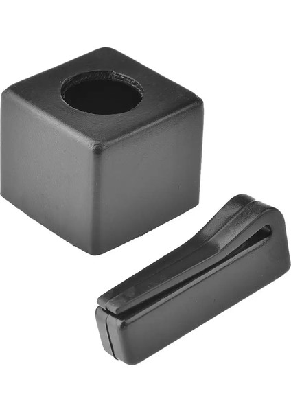 Siyah Stil Alk Tutucu Havuz Bilardo Snooker Manyetik Cue Tebeşir Tutucu Kemer Klipsli Snooker Manyetik Kemer Klipsi Tebeşir Tutucu (Yurt Dışından)