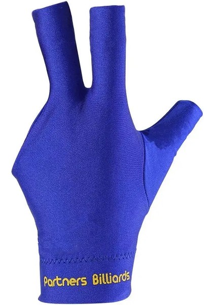 Mavi Stil -Parmak Lycra Nakış Snooker Bilardo Eldivenleri Sol El Açık Havuz Cue Eldiven Erkekler Kadınlar Için Unisex Fitness Sporları (Yurt Dışından)