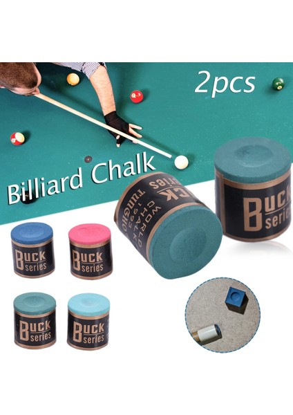 B Tarzı Pool Cue Tebeşir Kutu Başına 2 Blok Bilardo Tebeşirleri Havuz Bilardo Sopası Tebeşir Premium Snooker Bilardo Istaka Ucu Masa Bilardo Kullanışlı (Yurt Dışından) indirimleri