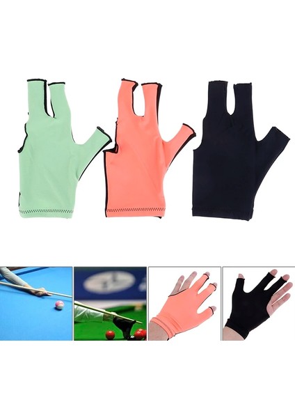 Mor Tarzı 1 Adet Bilardo Üç Parmak Eldiven Snooker Eldiven Özel Yüksek Dereceli Parmaksız Bilardo Eldivenleri Yüksek Li Spor Ekipmanları (Yurt Dışından) fiyatları