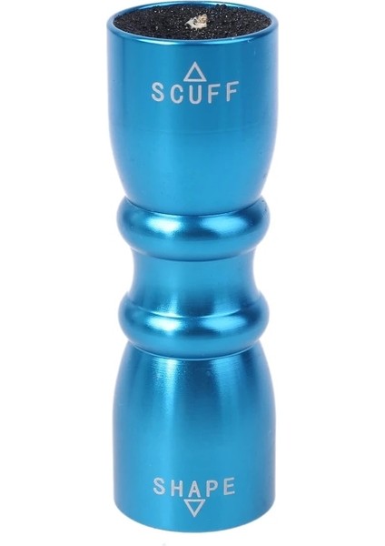 Mavi Stil Davul Şekli Snooker Havuz Istaka Ucu Aracı Şekillendirici Scuffer Havalandırıcı Bilardo Sopa Pricker Onarım Aksesuarları 9 Renk (Yurt Dışından)