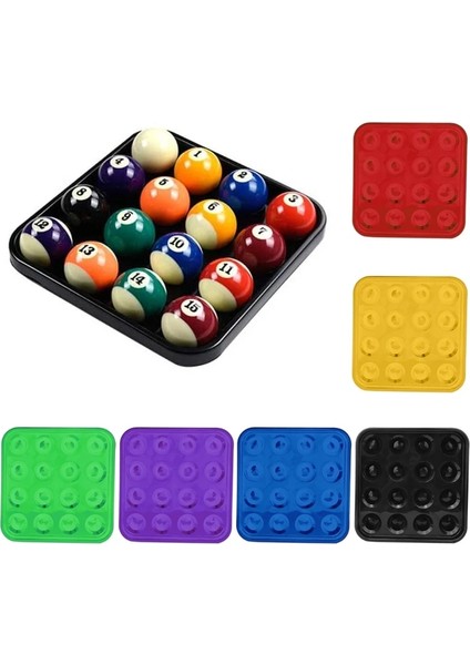 Siyah Stil Havuz Topu Bilardo Topu Tutucu Tepsi Snooker Topu Depolama Tepsisi Bilardo Topları Tutar Set Bilardo Masası Aksesuarları 16 Toplar Sinuca (Yurt Dışından) fiyatları