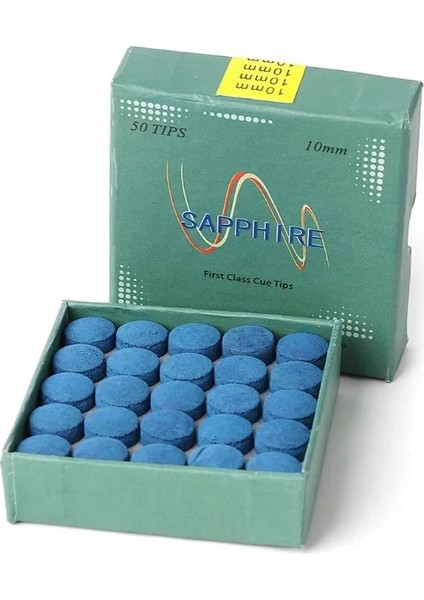 10 mm Tarzı X5QF Mavi Bilardo Bilardo Cue Ipuçları Sertlik Bilardo Sopası Aksesuarları (Yurt Dışından)