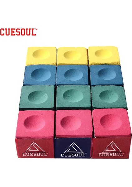 Sarı Stil Cuesoul Et Snooker Bilardo Tebeşir Havuz Cue Tebeşir Yağı Kuru Bilardo Kaymaz Tebeşir Pembe Yeşil Mavi Sarı (Yurt Dışından) fiyatları