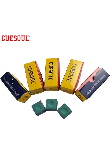 Sarı Stil Cuesoul Et Snooker Bilardo Tebeşir Havuz Cue Tebeşir Yağı Kuru Bilardo Kaymaz Tebeşir Pembe Yeşil Mavi Sarı (Yurt Dışından) modelleri