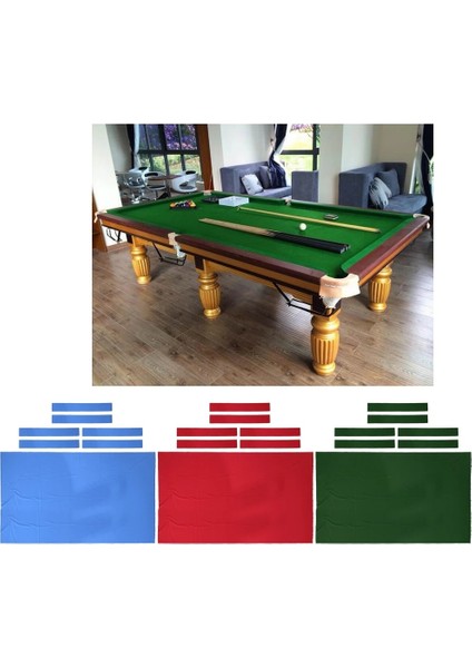 Yeşil Stil 9 Ft Profesyonel Bilardo Masası Keçe Snooker Aksesuarları Bilardo Masa Örtüsü Barlar Kulüpleri Oteller Için 9ft Masa Için Keçe Kullanılmış Yün (Yurt Dışından) fırsatları