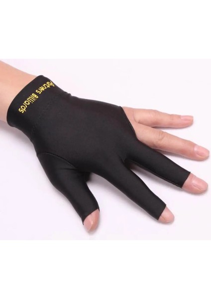 Kırmızı Stil Üç Parmak Eldiven Snooker Eldiven Özel Yüksek Dereceli Parmaksız Bilardo Eldivenleri Yüksek Li Spor Ekipmanları (Yurt Dışından) fiyatları