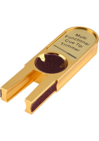 Çok Fonksiyonlu U Şekli Bilardo Havuz Cue Ucu Giyotin Mini Alaşımlı Tuğla Ultimate Ipucu Aracı Bilardo Araçları Aksesuarları Bilhar (Yurt Dışından)