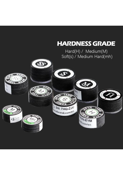 Siyah S 14MM Stili Orijinal Japonya Kamuı Bilardo Havuz Cue Ipuçları Yüksek Li Bilardo Ipuçları Severial Modeleceprofessional Bilardo Aksesuarları (Yurt Dışından) fırsatları