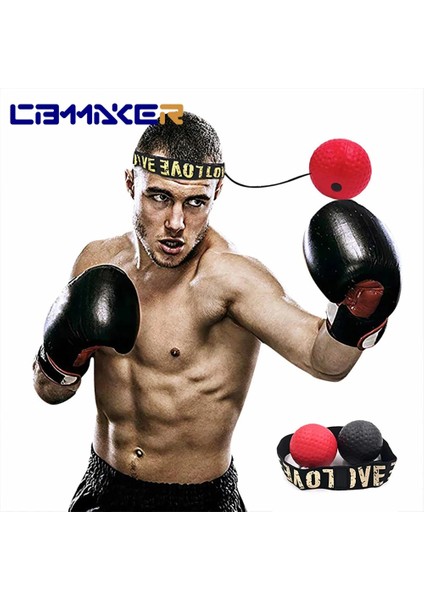 Siyah Top Tarzı Boks Refleks Hız Yumruk Topu Mma Sanda Boksör Yükseltme Reaksiyon Kuvveti El Göz Eğitim Seti Stres Spor Salonu Boks Muay Thai Egzersiz (Yurt Dışından)