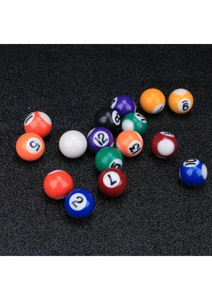 Et Reçine Mini Bilardo Topu Çocuk Oyuncak Küçük Havuz Istaka Topları Tam Set (Yurt Dışından) fiyatları
