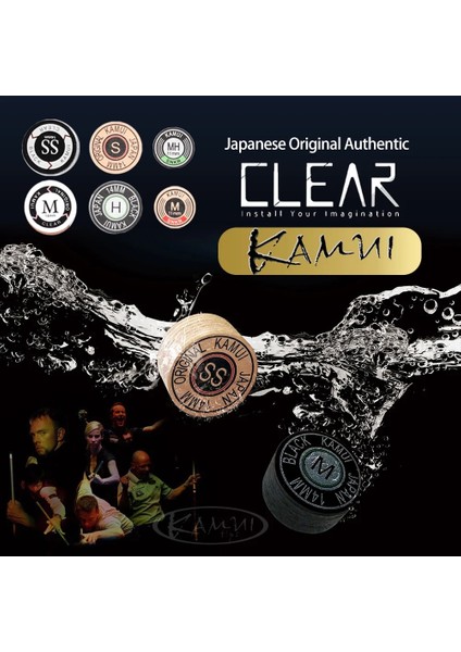 MH-11MM Stili Orijinal Japon Kamuı T Katmanları Havuz Cue Snooker Ucu Hm Hardneue Ucu Bilardo Aksesuarları (Yurt Dışından) fırsatları