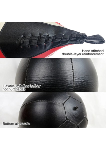 Siyah Stil Tay Boks Torbası Hız Topu Boks Torbası Boks Armut Topu Pu Boks Boks Hedef Çantaları Eğitim Aksesuarları Fitness Ekipmanları (Yurt Dışından) fırsatları