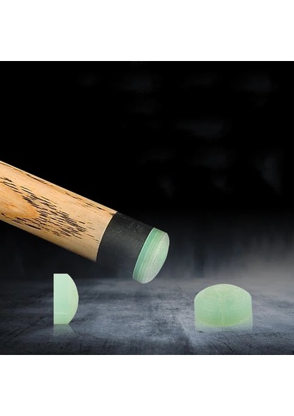 Açık Gri Tarzı 14MM Break Jump Cue Ipuçları Havuz Oyunu Cue Bilardo Aksesuarları Için Yeşil Fiber Ipuçları (Yurt Dışından) fiyatları
