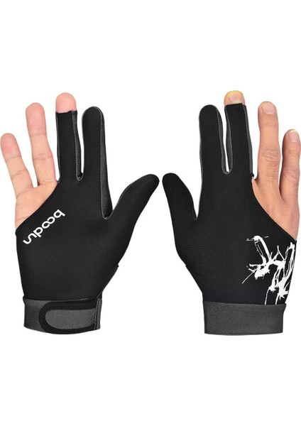 Gri Tarzı L Beden Ooker Bilardo Eldiven Baskı Bilardo Eldivenleri Sol ve Sağ Üç Parmak Pürüzsüz Biliardo Billar Bilardo Aksesuarları #yj (Yurt Dışından)