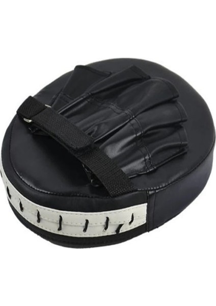Siyah Stil 1 Adet Karate Punch Pedleri Muay Thai Kick Boks Eğitimi Kick Pad Hafif Yüksek Yoğun Korumalı Ped Eldiven (Yurt Dışından)