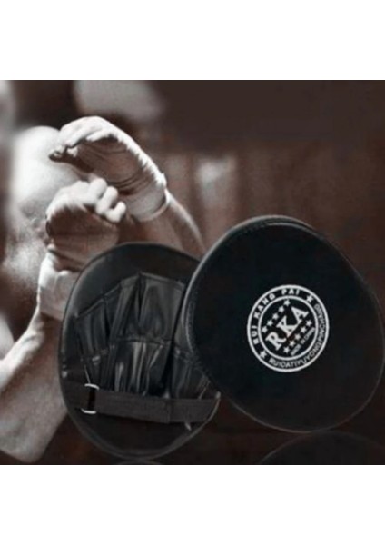 Siyah Stil 1 Adet Karate Punch Pedleri Muay Thai Kick Boks Eğitimi Kick Pad Hafif Yüksek Yoğun Korumalı Ped Eldiven (Yurt Dışından) modelleri