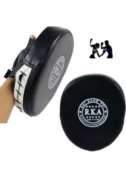 Siyah Stil 1 Adet Karate Punch Pedleri Muay Thai Kick Boks Eğitimi Kick Pad Hafif Yüksek Yoğun Korumalı Ped Eldiven (Yurt Dışından) fırsatları