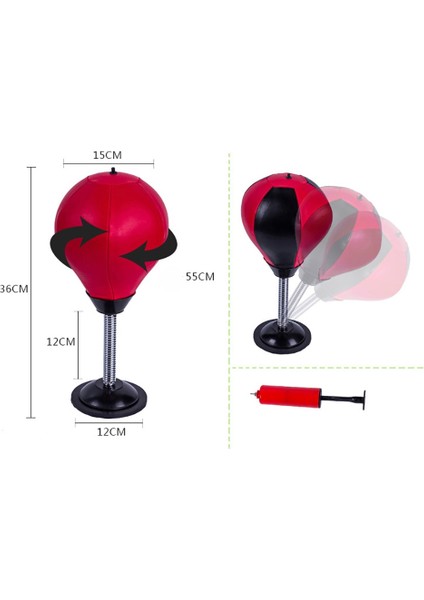 Mavi Beyaz Tarzı Yüksek Li Masa Boks Boks Torbası Hız Topu Çantaları Pu Punch Eğitimi Fitness Sporları Pratik Stres Bırakma (Yurt Dışından) fiyatları