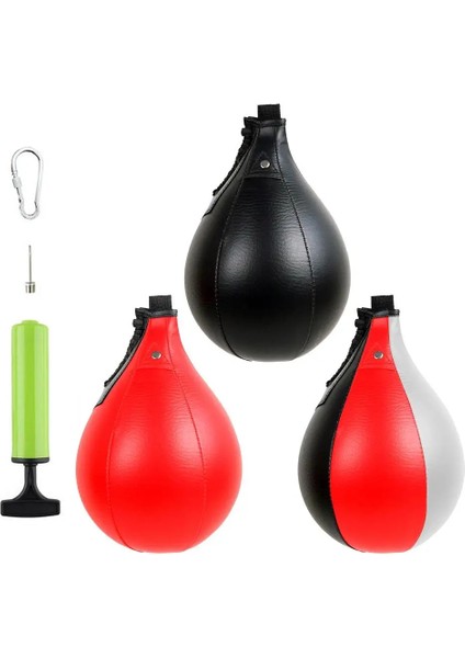 Kırmızı Stil Boks Topu Boks Torbası Spor Boks Hız Topu Deri Tay Fitness Boks Ekipmanları Için Boks Torbası Asma Dropship (Yurt Dışından)