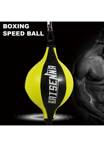 Kırmızı Stil Yüksek Li Pu Boks Topu Armut Boks Torbası Şişme Refleks Hız Topları Fitness Eğitimi Çift Uçlu Boks Hız Topu (Yurt Dışından) fırsatları