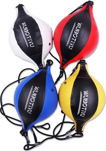 Kırmızı Stil Şişirme ile Boks Hız Topu Kabak Kanca Armut Çift Uçlu Boks Topu Muay Thai Boks Boks Dodge Kum Torbası Boks Torbası (Yurt Dışından) indirimleri