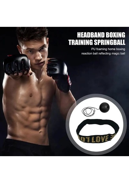 No.3 Tarzı Boks Refleks Hız Eğitimi Pu Yumruk Topu Mma Sanda Boxer Yükseltme Reaksiyon Kuvveti El Göz Eğitim Seti Boxer Için Egzersiz (Yurt Dışından) fırsatları