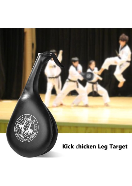 Mavi Beyaz Tarzı Çocuk Yetişkin Boks Sanda Eğitimi Tekvando Ayak Hedef El Hedef Tekme Dayanıklı Ped Eğitimi Tae Kwon Do Karate Eğitimi (Yurt Dışından)