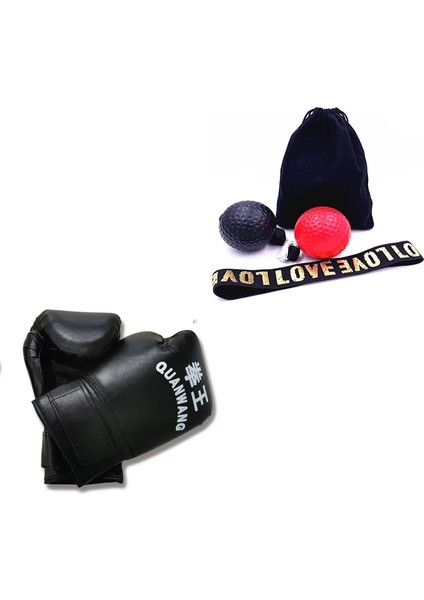 Boks ve 2 Top Stili Boks Boks Topları Çocuklar Için Boks Antrenman Topları Reactionagility Delme Hız Dövüş Beceri ve El Göz Koordinasyon Eğitimi (Yurt Dışından)