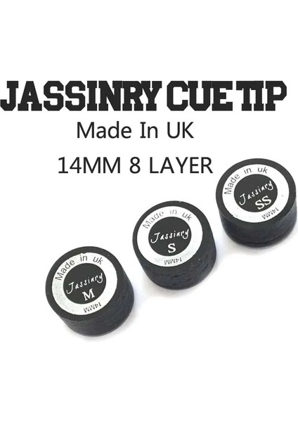 S Tarzı 2017 Son Jassinry Profesyonel Bilardo Bilardo Istakası 2 Kat Ped + 8 Kat Domuz Derisi Ipuçları ile Tmh Siyah Renk (Yurt Dışından) fiyatları