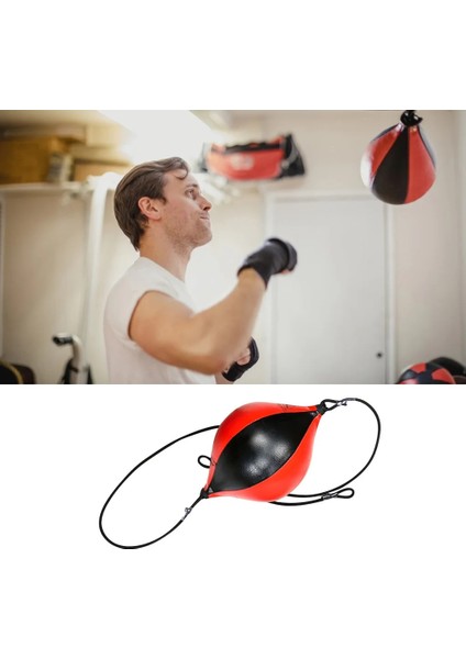 Kırmızı Stil Hız Topu Fitness Boks Armut Pu Boks Topu Şişme Muay Thai Döner Punch Torba Egzersiz Refleks Hız Eğitimi Droer (Yurt Dışından) modelleri