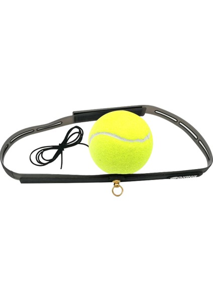 Tenis Sarı Stil Unching Speed ​​boxing Çeviklik Eğitimi Için Taşınabilir Lastik Top Ter Bandı Fitness Ekipmanları ile Reaksiyon (Yurt Dışından)
