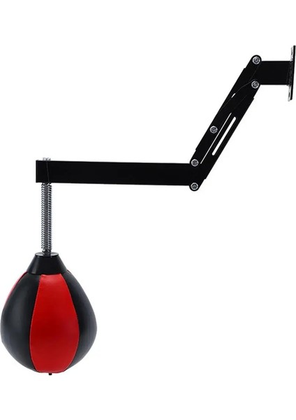 Siyah Stil Fitness Hız Topları Armut Boks Boks Hızı Çanta Duvara Montaj Yüksekliği Ayarlanabilir Tay Refleks Hız Topları Fitness Ekipmanları Için (Yurt Dışından)