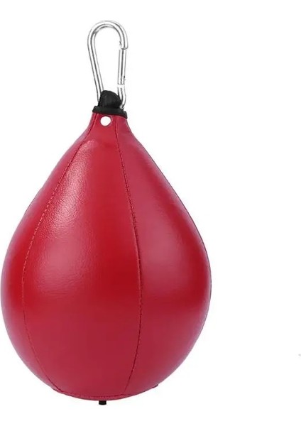 Kırmızı Stil Boks Armut Şekli Pu Boks Boks Torbası Hız Topu Çantaları Eğitim Fitness Sporları Pratik Stres Serbest Bırakma Vücut Geliştirme Aracı (Yurt Dışından)