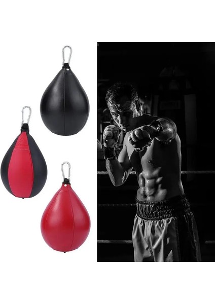 Kırmızı Stil Boks Armut Şekli Pu Boks Boks Torbası Hız Topu Çantaları Eğitim Fitness Sporları Pratik Stres Serbest Bırakma Vücut Geliştirme Aracı (Yurt Dışından) modelleri