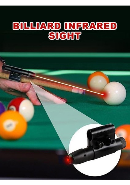 Kırmızı Işık Stili Snooker Lazer Istaka Sight Bilardo Eğitim Ekipmanları Snooker Ipuçları Lazer Eylem Düzeltme Egzersiz Billar Aksesuar (Yurt Dışından) indirimleri
