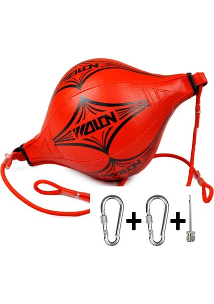 Kırmızı Stil Unching Topu Pu Armut Boks Torbası Eğitimi Reaksiyon Hızı Hız Topları Muay Thai Punch Boxe Fitness Spor Ekipmanları Eğitimi (Yurt Dışından)