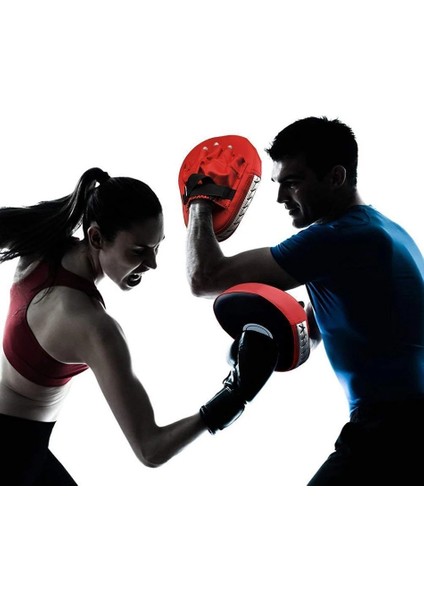Tüm Kırmızı Stil Kick Boks Eldivenleri Pad Punch Hedef Çanta Erkekler Mma Pu Karate Muay Thai Ücretsiz Dövüş Sanda Eğitim Yetişkinler Çocuk Ekipmanları (Yurt Dışından)