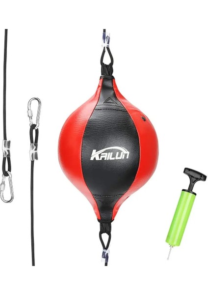 Siyah ve Gri Tarzı Li Pu Boks Topu Asılı Armut Boks Torbası Refleks Eğitimi Için Çift Uçlu Şişme Hız Topu Muay Thai Mma Spor (Yurt Dışından) fiyatları