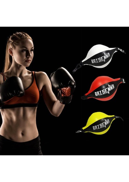 Sarı Stil Yüksek Li Pu Boks Topu Armut Boks Torbası Şişme Refleks Hız Topları Fitness Eğitimi Çift Uçlu Boks Hız Topu (Yurt Dışından) fiyatları