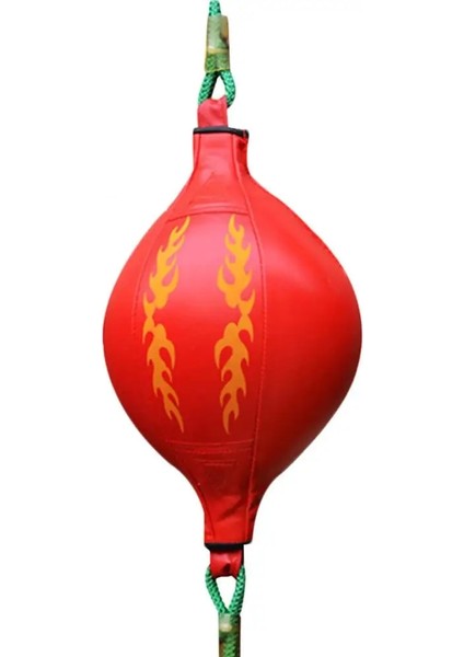 Siyah Stil Suni Deri Boks Topu Boks Fitness Muay Thai Vücut Geliştirme Enflasyon Hız Boks Topu (Yurt Dışından) fırsatları
