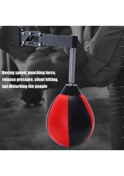Siyah Stil Fitness Hız Topları Armut Boks Boks Hızı Çanta Duvara Montaj Yüksekliği Ayarlanabilir Tay Refleks Hız Topları Fitness Ekipmanları Için (Yurt Dışından) fırsatları