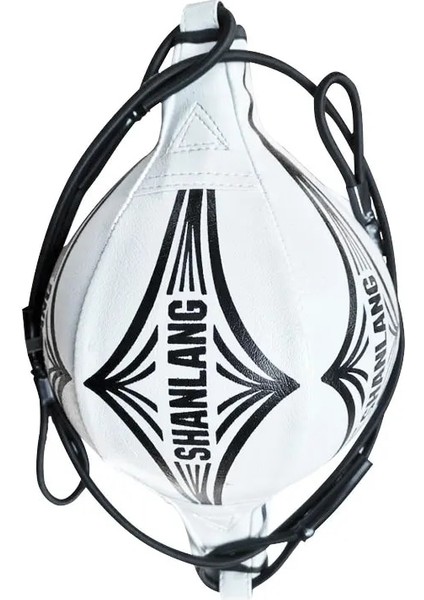 Beyaz Stil Şişme Boks Hız Topu Çantası Profesyonel Yetişkinler Çocuk Fitness Boks Eğitimi Asılı Reaksiyon Topu Ev Egzersizi Taşınabilir (Yurt Dışından)