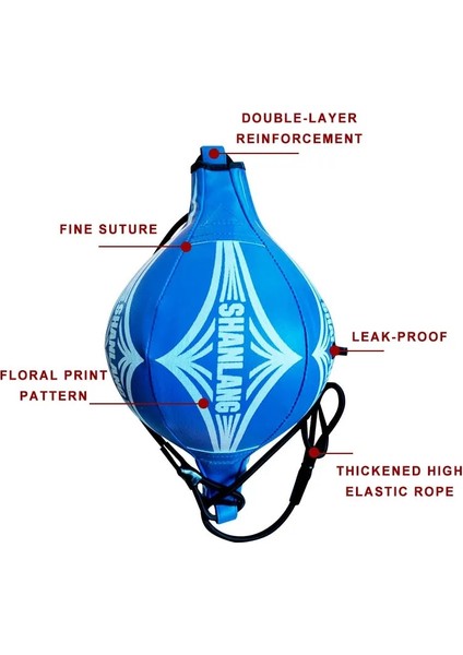 Beyaz Stil Şişme Boks Hız Topu Çantası Profesyonel Yetişkinler Çocuk Fitness Boks Eğitimi Asılı Reaksiyon Topu Ev Egzersizi Taşınabilir (Yurt Dışından) fırsatları