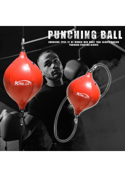 Koyu Haki Stili Çift Uçlu Pu Boks Topu Kolay Güvenlik Egzersiz Refleks Hızı Fitness Sporları Eğitimi Için Boks Torbası Aksesuarları (Yurt Dışından) fırsatları