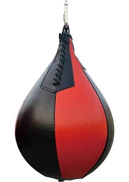 Siyah Kırmızı Stil Fitness Boks Armut Hız Topu Döner Boks Boks Torbası Eğitim Tabanı Aksesuar Boks Ekipmanları Hız Y9I2 (Yurt Dışından)