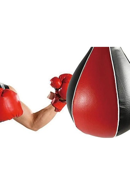 Siyah Kırmızı Stil Fitness Boks Armut Hız Topu Döner Boks Boks Torbası Eğitim Tabanı Aksesuar Boks Ekipmanları Hız Y9I2 (Yurt Dışından) fiyatları