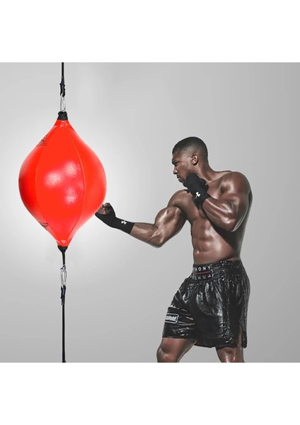 Mavi ve Siyah Stil Pu Boks Topu Armut Boks Torbası Eğitimi Reaksiyon Hızı Hız Topları Muay Thai Punch Boxe Fitness Spor Ekipmanları Eğitimi (Yurt Dışından) modelleri