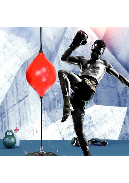 Mavi ve Siyah Stil Pu Boks Topu Armut Boks Torbası Eğitimi Reaksiyon Hızı Hız Topları Muay Thai Punch Boxe Fitness Spor Ekipmanları Eğitimi (Yurt Dışından) indirimleri