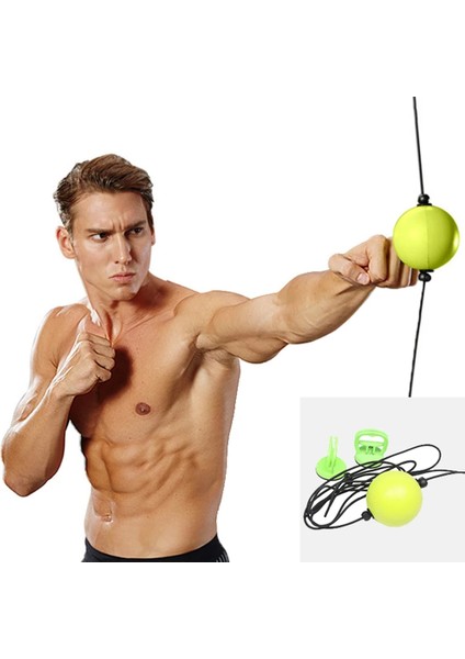 Sarı Stil Boks Hız Topu Boks Reaksiyon Hız Topu El Göz Reaksiyon Eğitimi Yumruk Dövüş Topu Fitness Dövüş Boks Boks Topu (Yurt Dışından) fiyatları